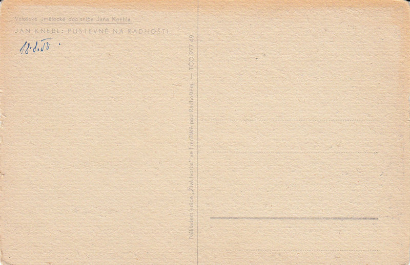 PUSTEVNĚ NA RADHOŠTI