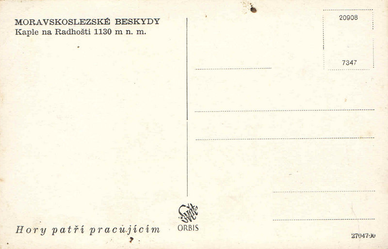 MORAVSKOSLEZSKÉ BESKYDY