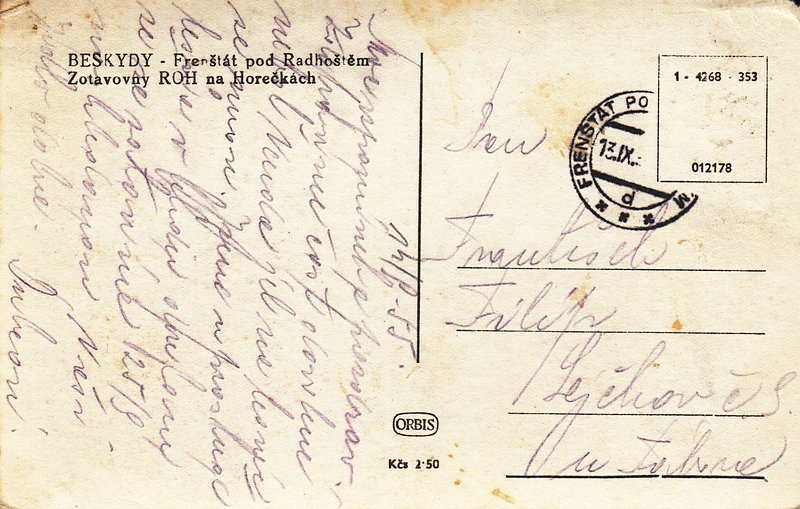 BESKYDY - Frenštát pod Radhoštěm - Zotavovny ROH na Horečkách