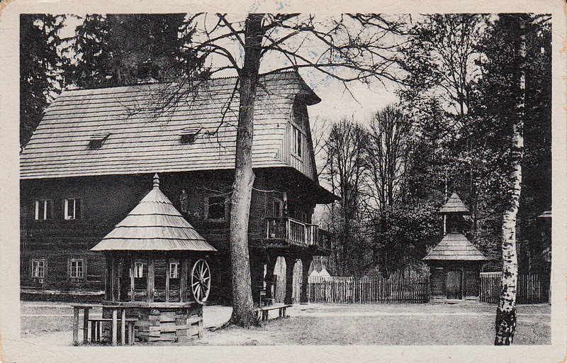 Lázně Rožnov p. Radh. - Valaš. museum. 
