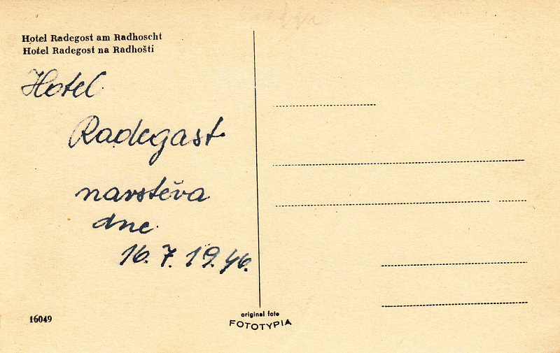 Hotel Radegost am Radhoscht - Hotel Radegost na Radhošti