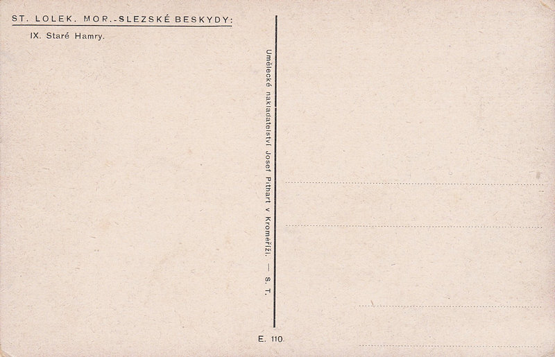 ST. LOLEK. MOR. -SLEZSKÉ BESKYDY
