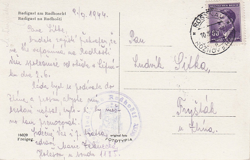 Radigast am Radhoscht - Radigast na Radhošti 