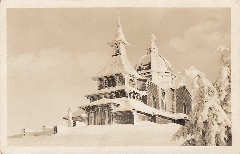 MORAVSKOSLEZSKÉ BESKYDY Kaple na Radhošti 1130 m n.m. 