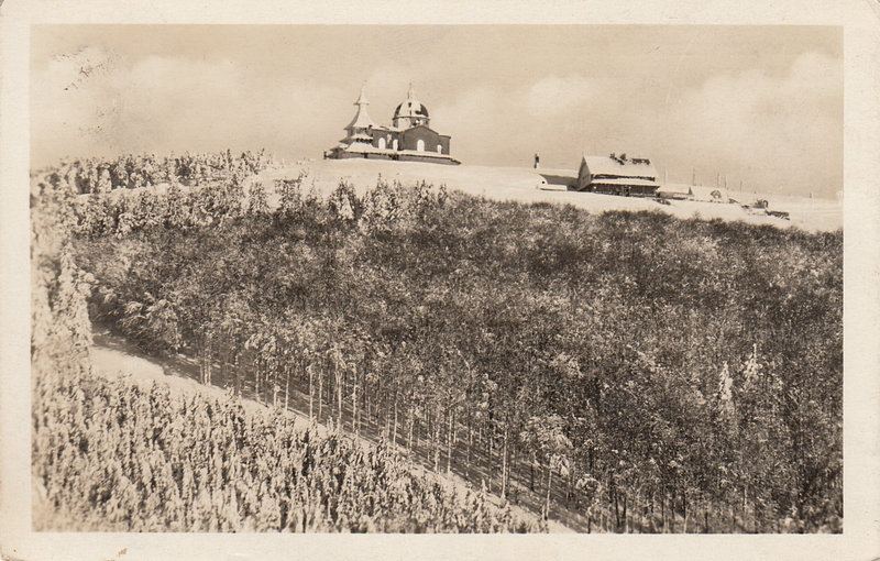 MORAVSKOSLEZSKÉ BESKYDY Kaple a turistická útulna na  Radhošti 