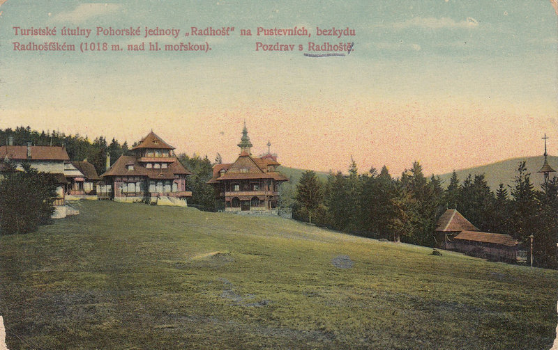 Turistické útulny Pohorské jendoty " Radhošť" na Pustevních - Bezkydu Radhoštském